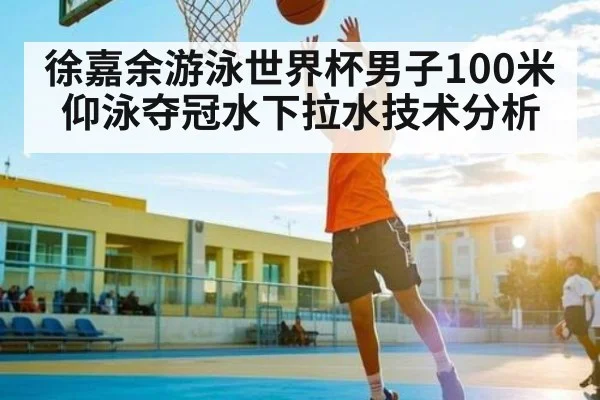 徐嘉余游泳世界杯男子100米仰泳夺冠水下拉水技术分析